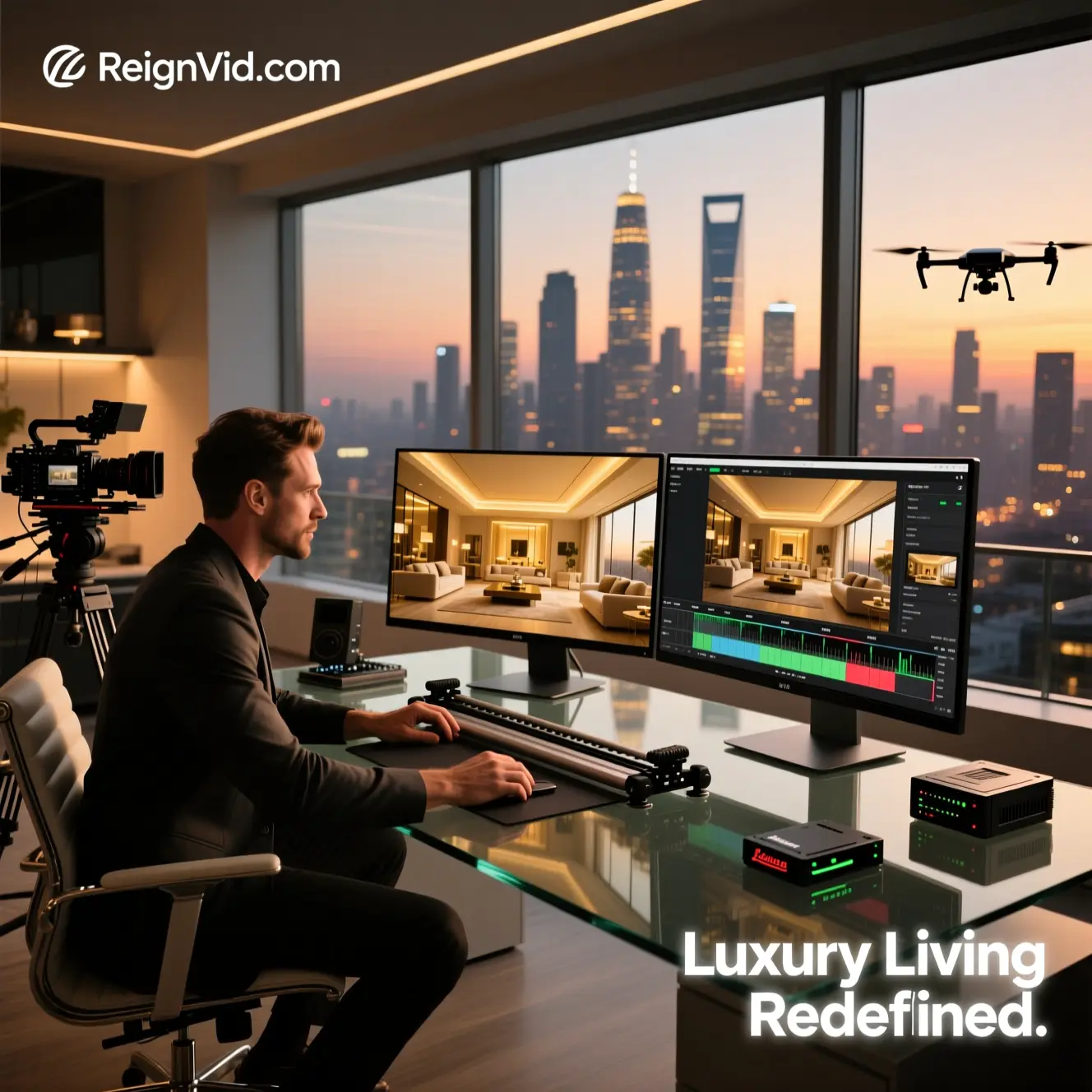 Why Top Agents and Filmmakers Are Turning to ReignVid.com to Master Luxury Real Estate Video Editing
